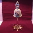 HOMCO Praying Hands Bell & Stand