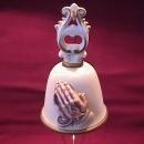 HOMCO Praying Hands Bell & Stand