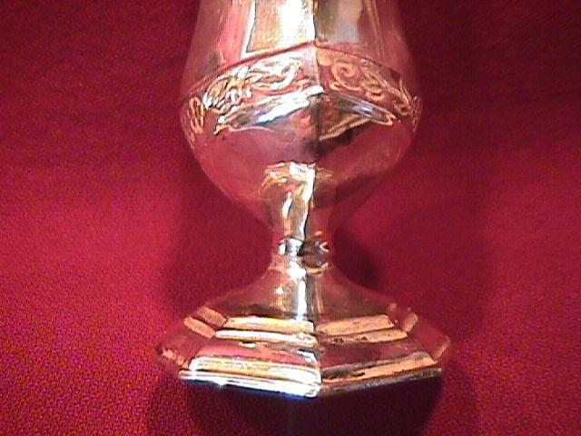S. P. Co. Silverplate (La France) Salt & Pepper Set