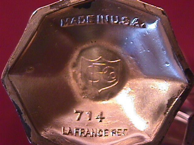S. P. Co. Silverplate (La France) Salt & Pepper Set
