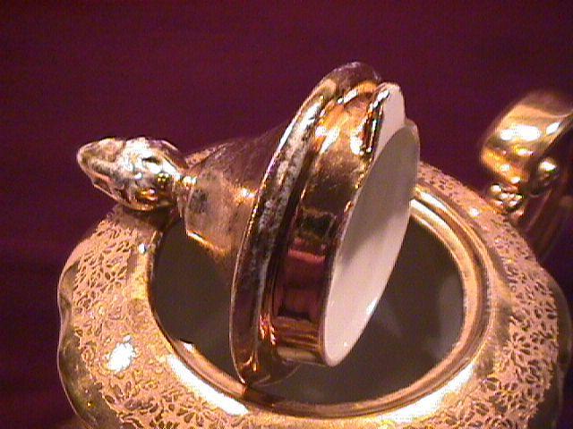 Le Mieux, USA, Fine Ornate China Covered Coffee Pot