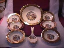 W. S. George/Dorlexa China Complete Berry Set with Spoon
