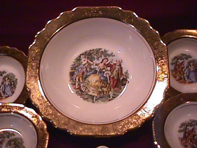 W. S. George/Dorlexa China Complete Berry Set with Spoon