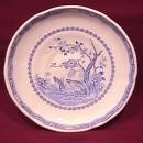 Furnivals China (Quail) Blue Saucer Only