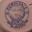 Furnivals China (Quail) Cereal Bowl