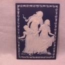 Mettlach/Villeroy & Boch Jasperware (Three Graces) Wall Plaque
