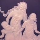 Mettlach/Villeroy & Boch Jasperware (Three Graces) Wall Plaque