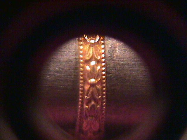 10k Gold Baby Christening Ring