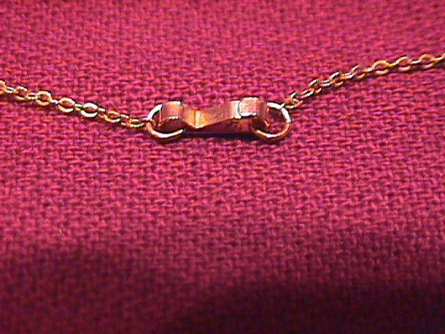 10k Gold Baby Christening Necklace With Cross