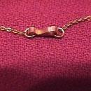 10k Gold Baby Christening Necklace With Cross