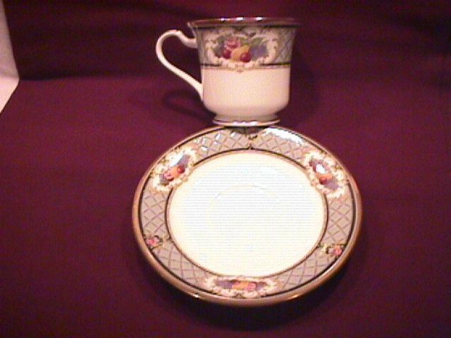 Noritake Bone China (Royal Emblem) #4587 Cup & Saucer