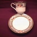 Noritake Bone China (Royal Emblem) #4587 Cup & Saucer
