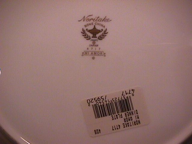Noritake Bone China (Mi Amor) #4717 Cup & Saucer
