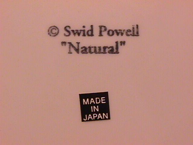 Swid Powell (Natural) Dinner Plate-Crazed
