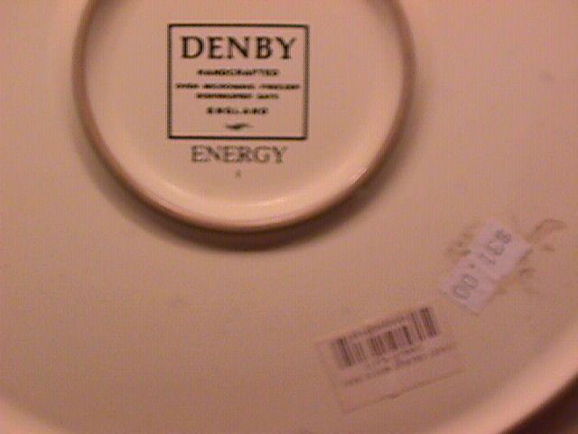 Denby China (Energy) Dinner Plate