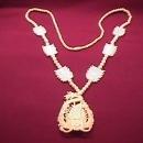 Vintage Ox Bone Hand Carved (Dragon) Necklace