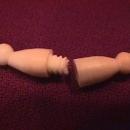 Vintage Ox Bone Hand Carved (Dragon) Necklace