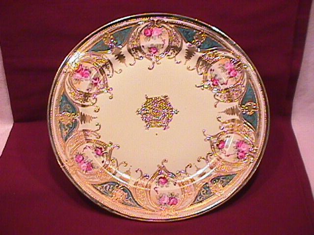 Nippon Hand-Painted Display Plate