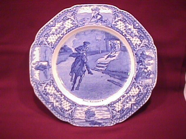 Crown Ducal (Colonial Times) Lunch Plate
