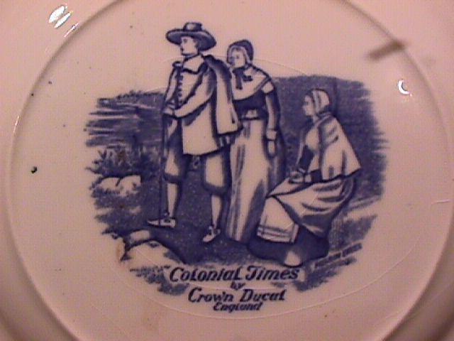 Crown Ducal (Colonial Times) Lunch Plate