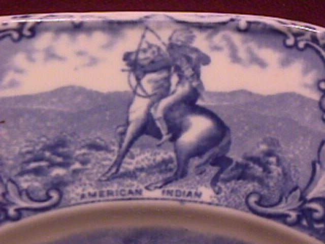 Crown Ducal (Colonial Times) Lunch Plate