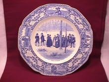 Crown Ducal (Colonial Times) Dinner Plate