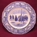 Crown Ducal (Colonial Times) Dinner Plate