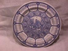 Spode, Blue Room Calendar Plate=2000