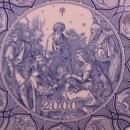 Spode, Blue Room Calendar Plate=2000