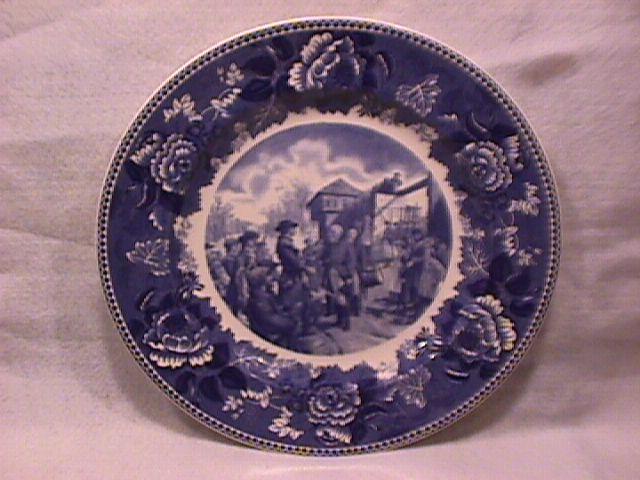 Wedgwood Historical Plate (The Capture of Vincennes)