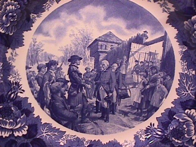 Wedgwood Historical Plate (The Capture of Vincennes)