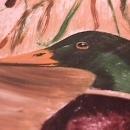 Mallard & Hen, Hand-Painted Porcelain Plate