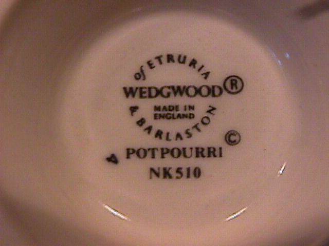Wedgwood Fine China (Williamsburg Potpourri) Cup Only