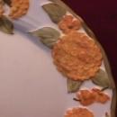 Metlox Poppytrail (Sculptured Zinnia) Dinner Plate