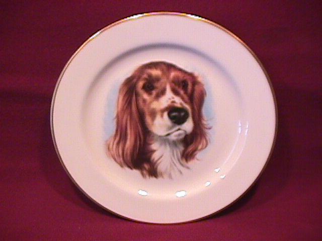 Pickard Fine China (Irish Setter) Dog Art Plate