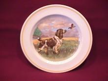 Woods Ivory Ware Fine China (Retriever) Dog Art Plate