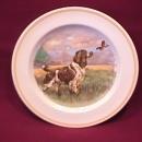 Woods Ivory Ware Fine China (Retriever) Dog Art Plate