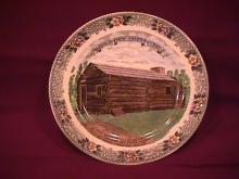Adams (Lincoln New Salem Commemorative) Plate