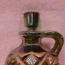 Cambridge Carnival Glass #2699 (Buzz-Saw-Cruet)-Green
