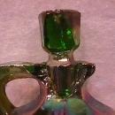 Cambridge Carnival Glass #2699 (Buzz-Saw-Cruet)-Green