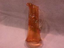Carnival Glass=New Philadelphia Ohio=1986 Souvenire Pitcher-Marigold