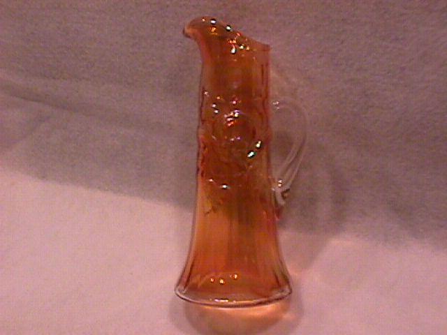 Carnival Glass=New Philadelphia Ohio=1986 Souvenire Pitcher-Marigold