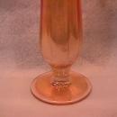 Dugan/Diamond Carnival Glass (Beauty Bud Vase)-Marigold