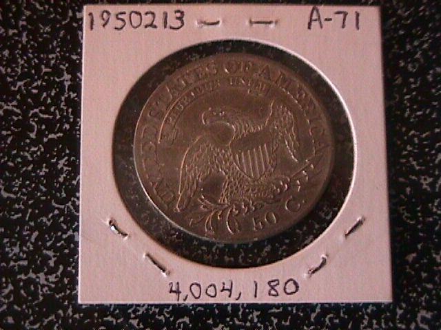 Capped Bust, Lettered Edge Silver half Dollar 1826