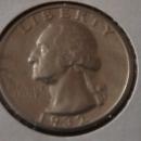 Washington Silver Quarter 1932-S MS-63 Condition