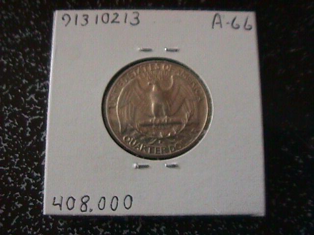 Washington Silver Quarter 1932-S MS-63 Condition