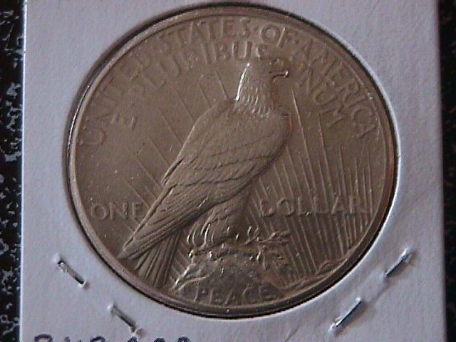 Peace Type Silver Dollar 1927 MS # 65