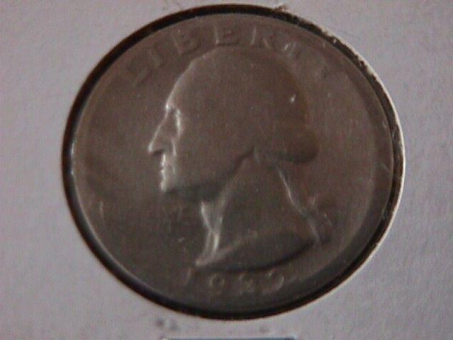 Washington Silver Quarter 1932-D VG