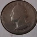 Washington Silver Quarter 1932-D VG
