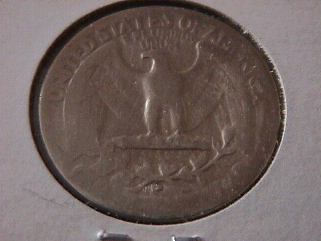 Washington Silver Quarter 1932-D VG